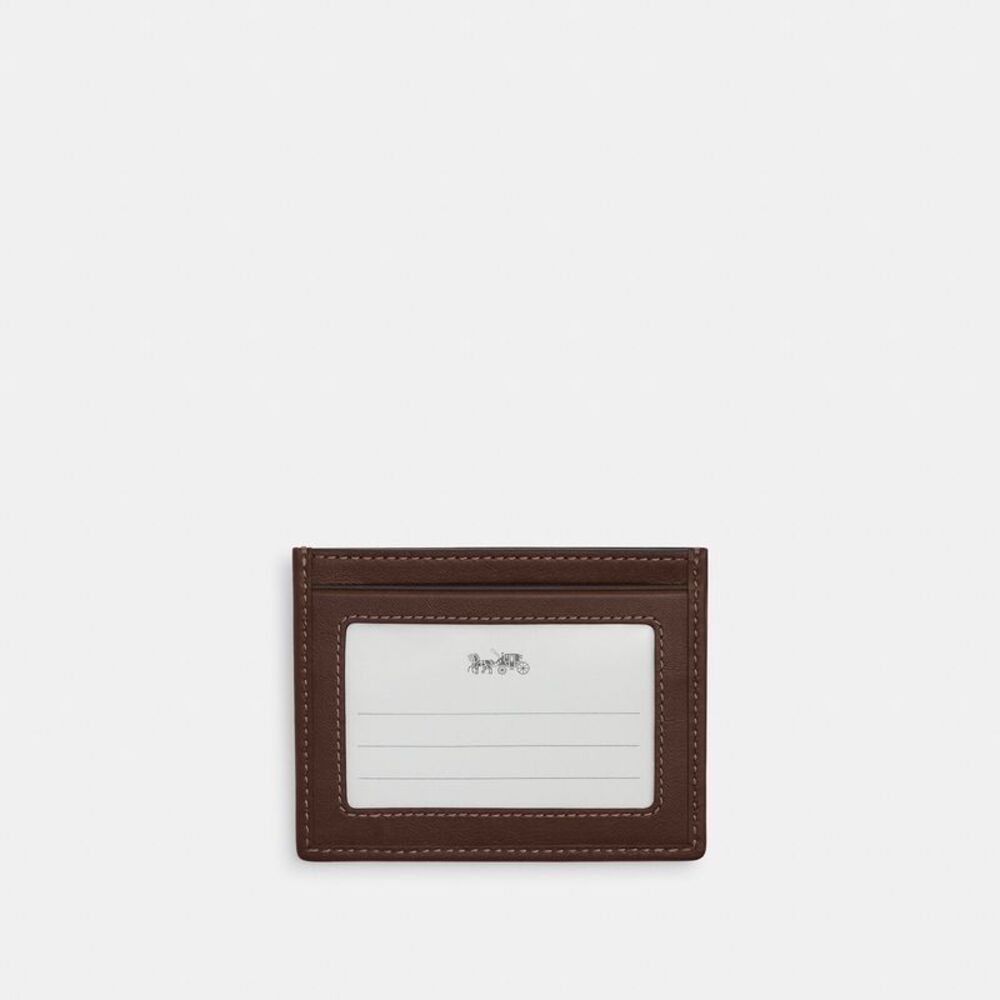 NWT Coach Outlet Slim Id Card Case In Signature Jacquard - Picture 2 of 3